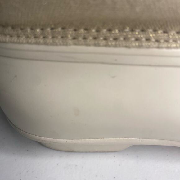 Sperry Womens Top Sider Saltwater Sparkle Duck Boots Waterproof White Cream 8 - Picture 7 of 15